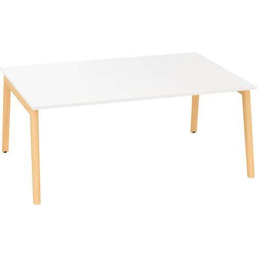 Kancelsk stl Bench Alfa Root, 180 x 160 x 74,2 cm, bl