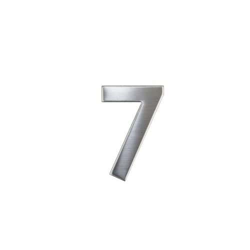 Nerezov slo ve 2D proveden, vka 75 mm, znak "7"